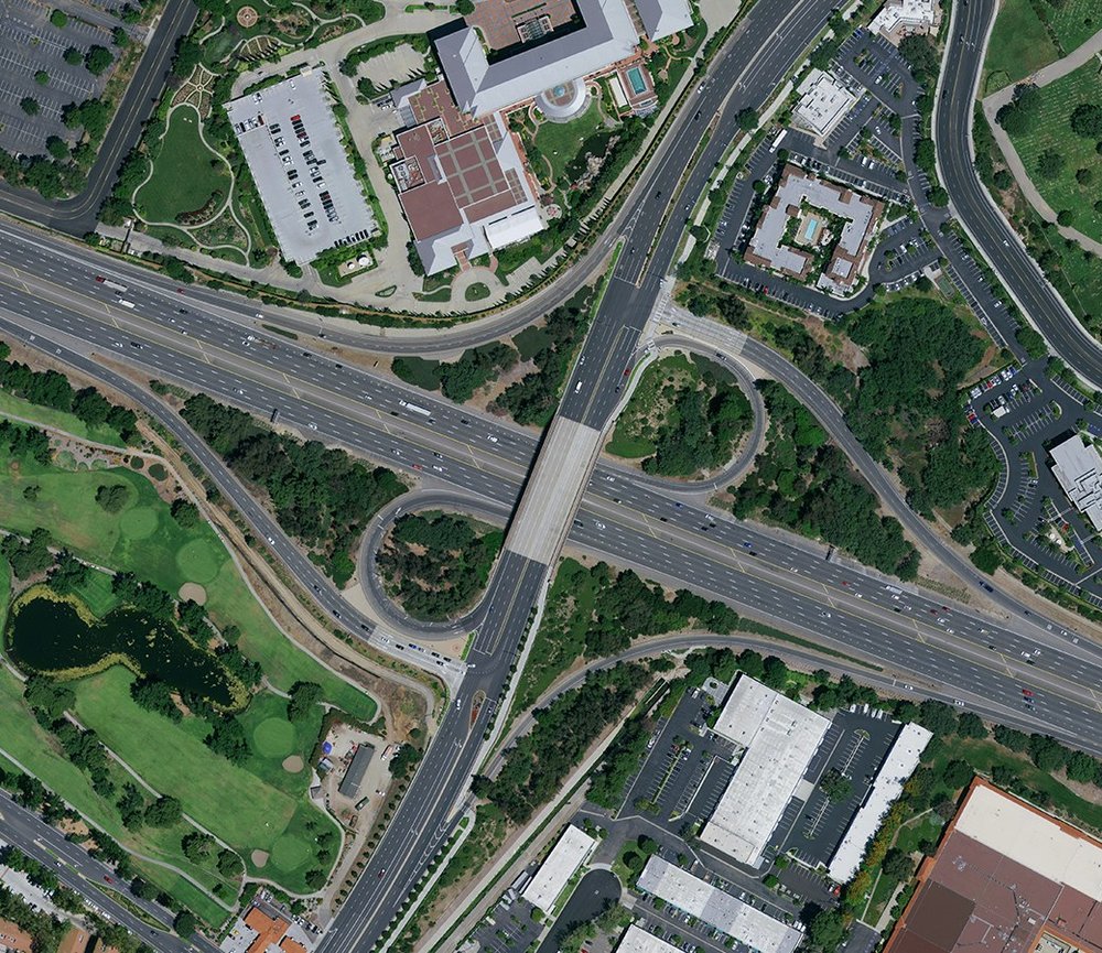 Ortofotografie infrastructură rutieră